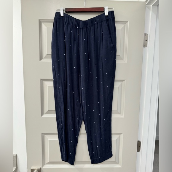 Vince Camuto Navy Blue Crepe work pants - Picture 1 of 3